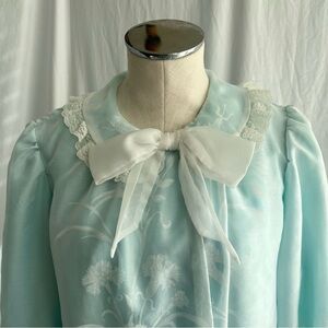 SOLD Vintage 60s - Odette Barsa - Babydoll Peignoir Lingerie Set - M